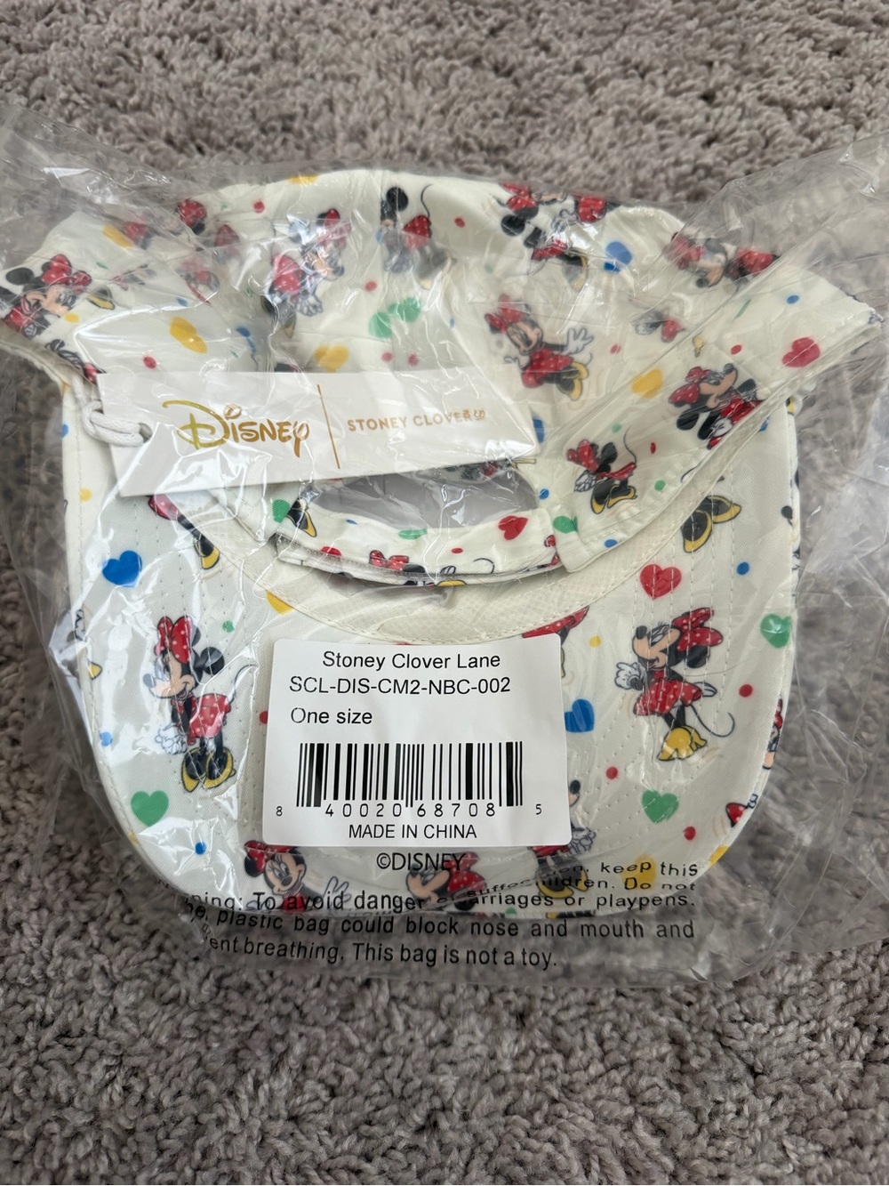 Stoney Clover Lane x Disney Nylon Baseball Hat - Picture 2 of 2